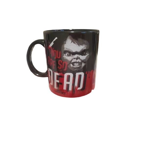 Halloween Large 20 oz Chucky You Are So Dead Coffee Mug - Picture 1 of 3